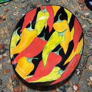 Clay art caliente brand. Hand painted